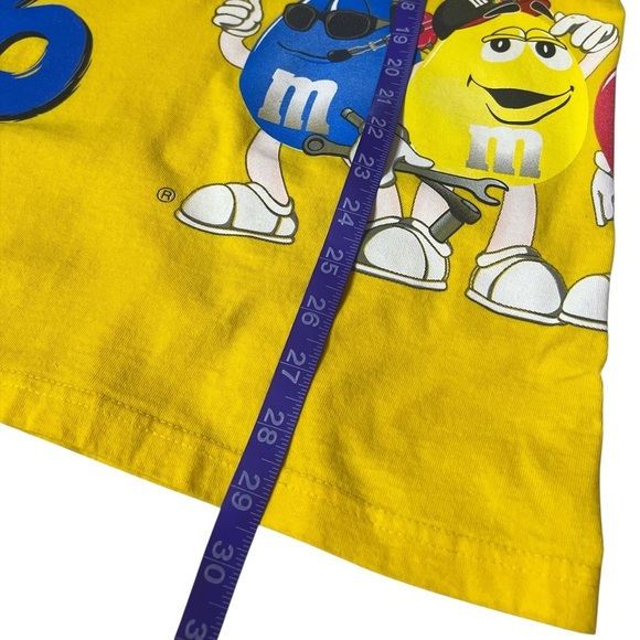 Vintage 1999 NASCAR M&M's Racing Team Ernie Irvan #36 T Shirt Y2K Collectible - Picture 6 of 12